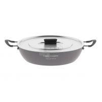 Paella pan 30 avec couvercle